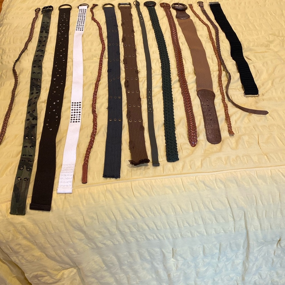 Bundle of belts